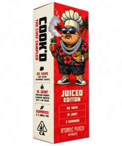 COOK’D 2G Disposable With Free Pre-Roll & 60MG Edibles
