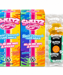 Sweetz Spinners 2G Disposable - Dual Chamber Vape